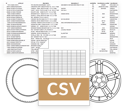 CSV-Datenimport